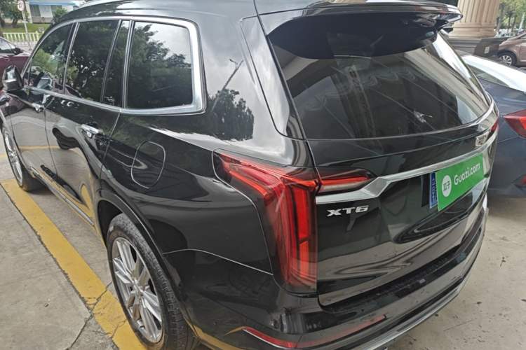 Used Cadillac XT6 2021 2.0T 7-Seater Two-Wheel-Drive Luxury Version Rear Left 45 Deg