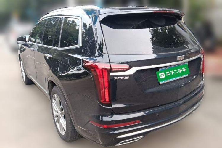 Used Cadillac XT6 2021 2.0T 7-Seater Two-Wheel-Drive Luxury Version Rear Left 45 Deg