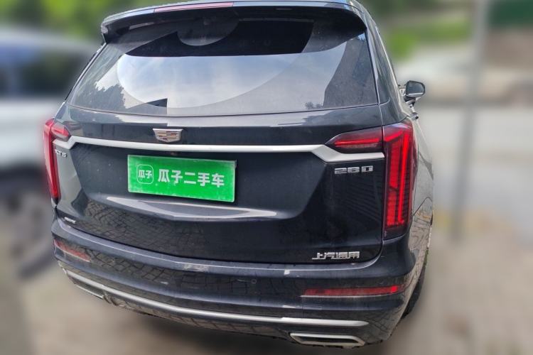Used Cadillac XT6 2021 2.0T Six-Seater Four-Wheel-Drive Luxury Version Rear