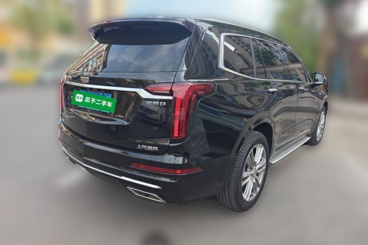Used Cadillac XT6 2021 2.0T 7-Seater Four-Wheel Drive Luxury Version Rear Right 45 Deg