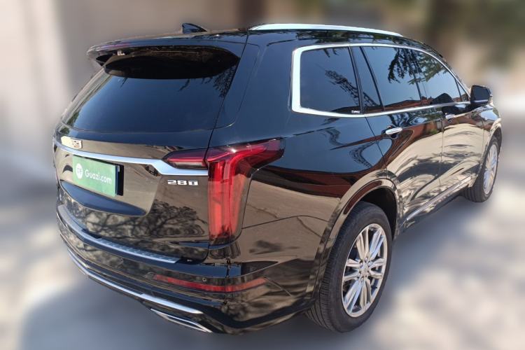 Used Cadillac XT6 2021 2.0T Six-Seater Four-Wheel-Drive Platinum Edition Rear Right 45 Deg
