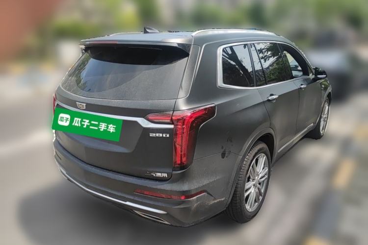 Used Cadillac XT6 2021 Revised Version 2.0T 6-Seater Four-Wheel Drive Premium Edition Rear Right 45 Deg
