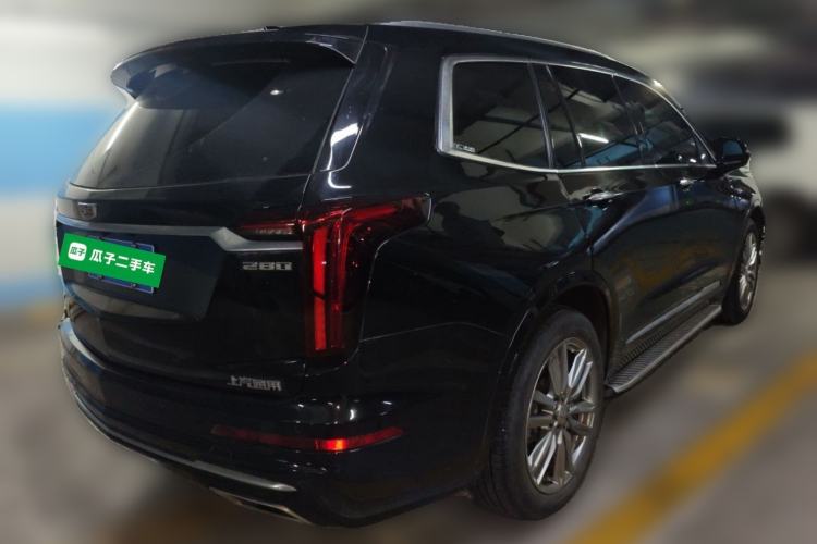 Used Cadillac XT6 2021 2.0T 7-Seater Two-Wheel-Drive Luxury Version Rear Right 45 Deg