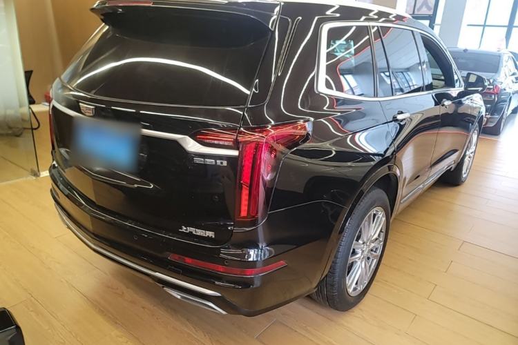 Used Cadillac XT6 2021 2.0T Six-Seater Four-Wheel-Drive Luxury Version Rear Right 45 Deg