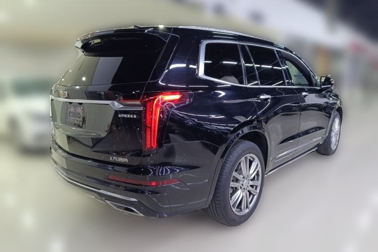 Used Cadillac XT6 2021 2.0T Six-Seater Four-Wheel-Drive Luxury Version Rear Right 45 Deg