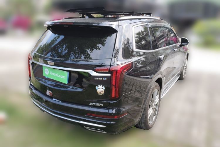 Used Cadillac XT6 2021 2.0T Six-Seater Four-Wheel-Drive Luxury Version Rear Right 45 Deg