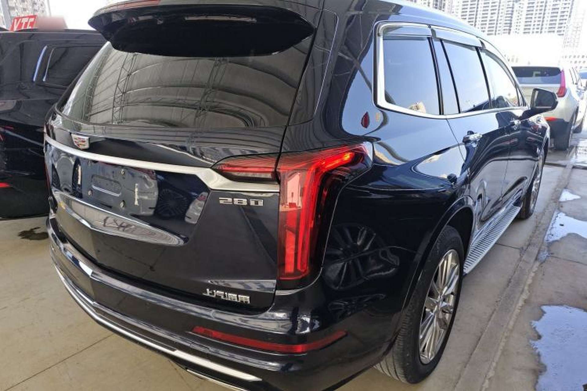 Used Cadillac XT6 2021 2.0T 7-Seater Four-Wheel Drive Luxury Version Rear Right 45 Deg