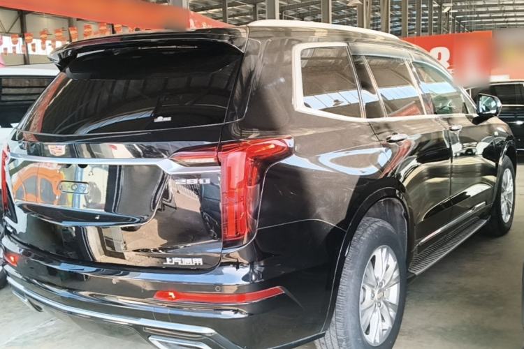 Used Cadillac XT6 2021 2.0T Six-Seater Four-Wheel-Drive Luxury Version Rear Right 45 Deg