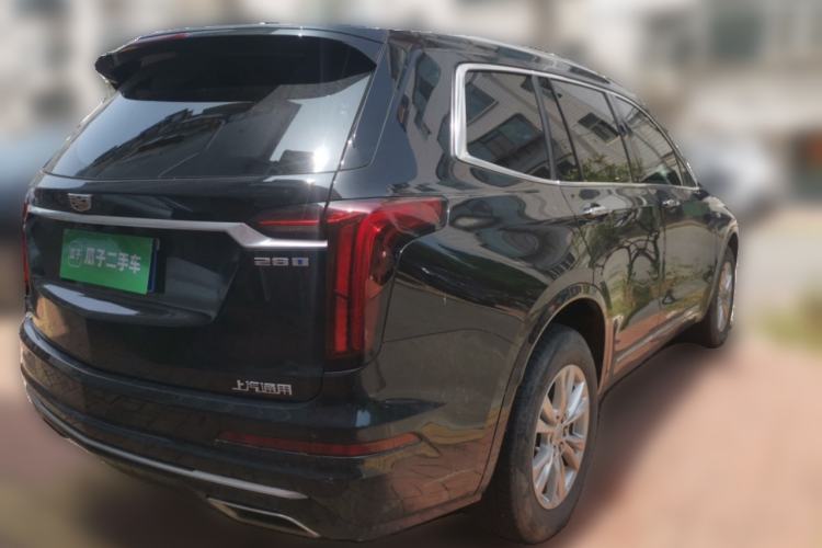 Used Cadillac XT6 2021 2.0T Seven-Seater Four-Wheel Drive Luxury Version Rear Right 45 Deg
