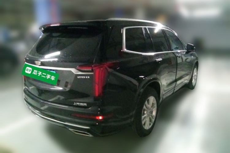 Used Cadillac XT6 2021 2.0T Seven-Seater Four-Wheel Drive Luxury Version Rear Right 45 Deg