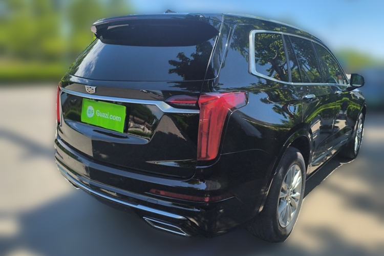 Used Cadillac XT6 2021 2.0T Six-Seater Four-Wheel-Drive Luxury Version Rear Right 45 Deg