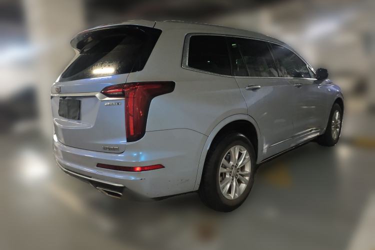Used Cadillac XT6 2021 2.0T Six-Seater Four-Wheel-Drive Luxury Version Rear Right 45 Deg