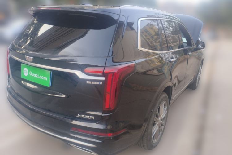 Used Cadillac XT6 2021 2.0T 6-Seater Two-Wheel Drive Luxury Version Rear Right 45 Deg