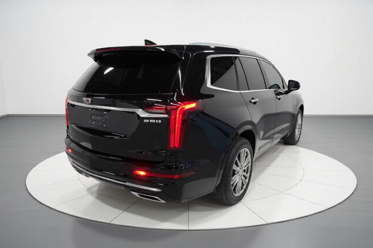 Used Cadillac XT6 2021 2.0T Six-Seater Four-Wheel-Drive Luxury Version Rear Right 45 Deg