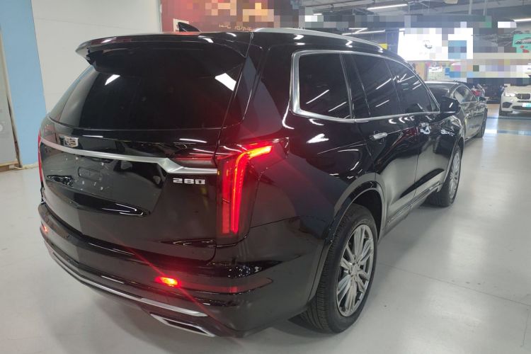 Used Cadillac XT6 2021 2.0T Six-Seater Four-Wheel-Drive Luxury Version Rear Right 45 Deg