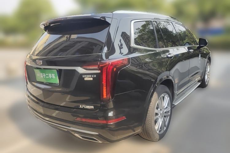 Used Cadillac XT6 2021 2.0T 6-Seater Two-Wheel Drive Luxury Version Rear Right 45 Deg