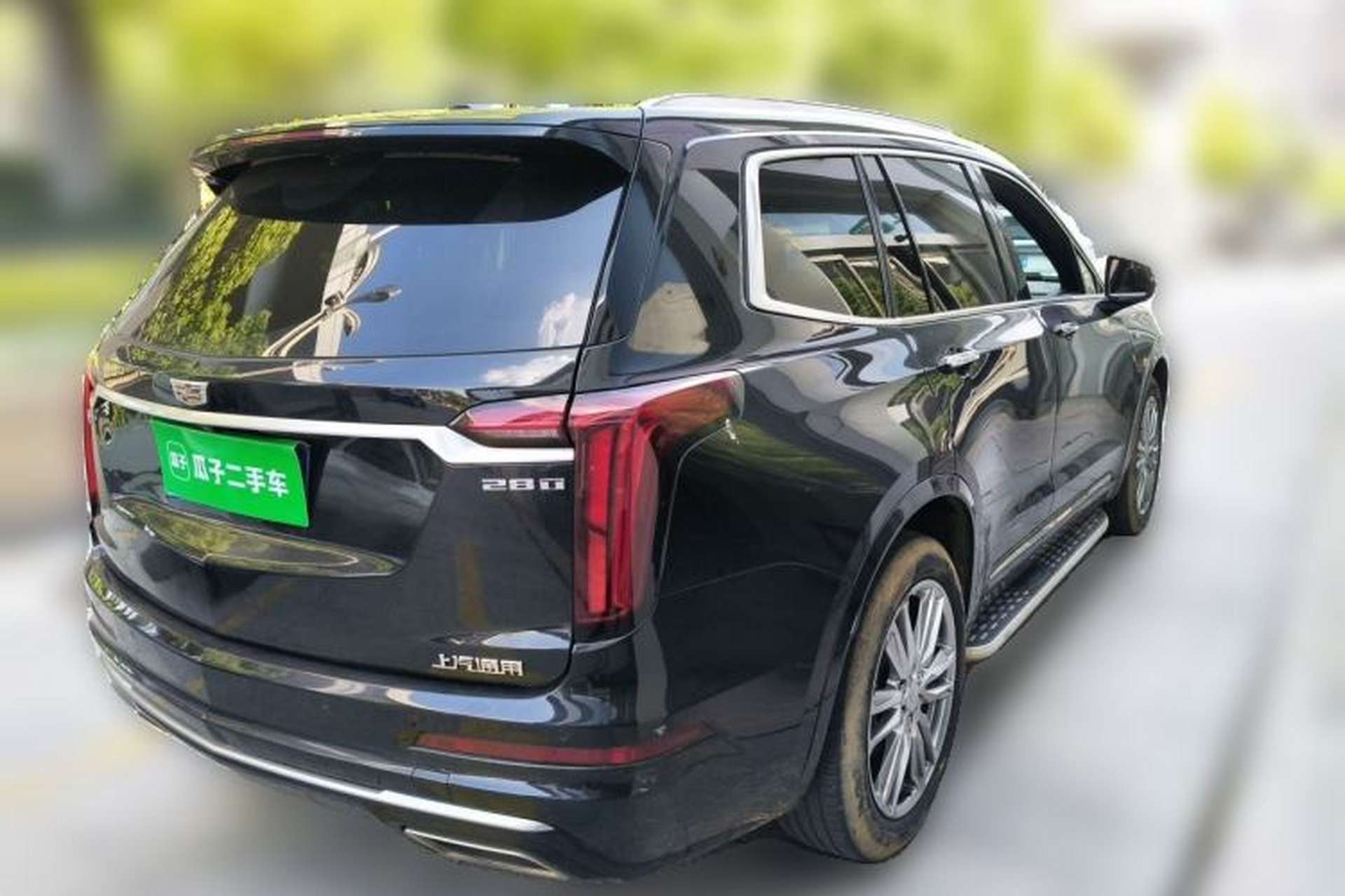 Used Cadillac XT6 2021 2.0T 6-Seater Two-Wheel Drive Luxury Version Rear Right 45 Deg