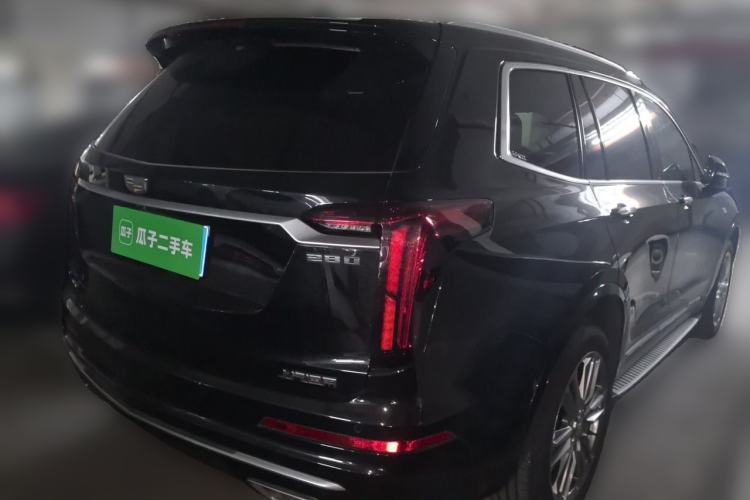 Used Cadillac XT6 2021 2.0T Six-Seater Four-Wheel-Drive Luxury Version Rear Right 45 Deg
