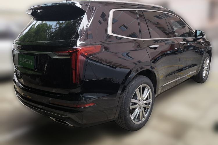Used Cadillac XT6 2021 2.0T 7-Seater Four-Wheel Drive Luxury Version Rear Right 45 Deg