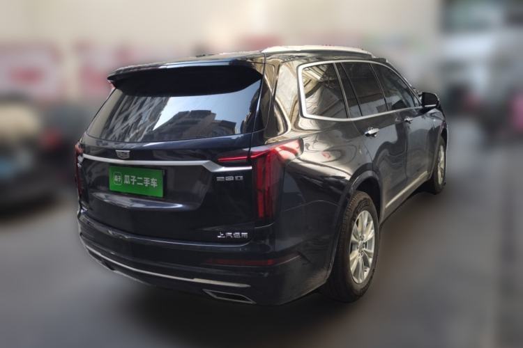 Used Cadillac XT6 2021 2.0T Six-Seater Four-Wheel-Drive Luxury Version Rear Right 45 Deg