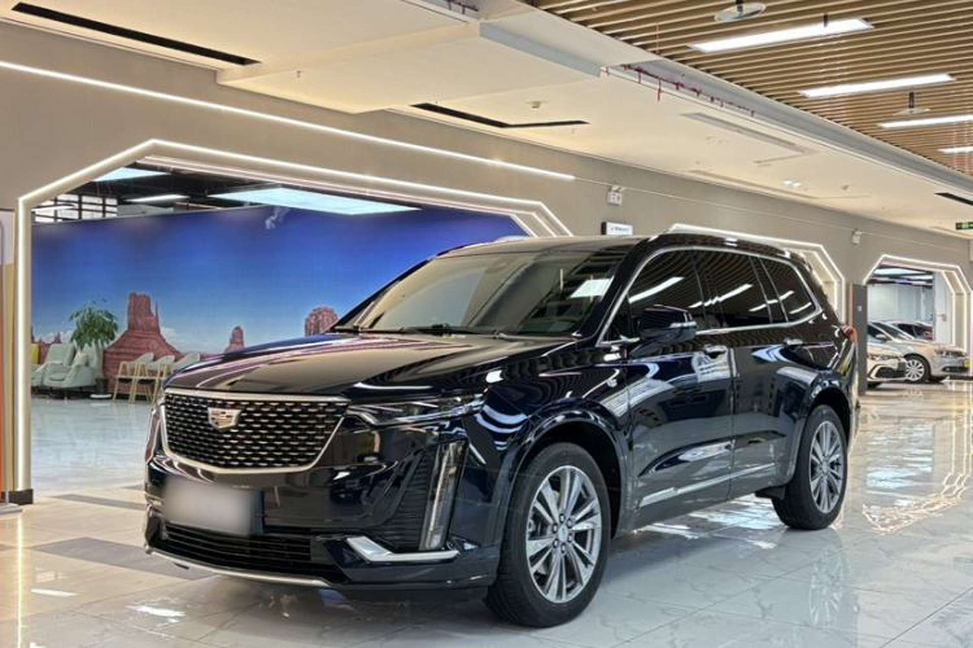 Used Cadillac XT6 2021 28T Six-Seater Four-Wheel-Drive Luxury Version Front Left 45 Deg