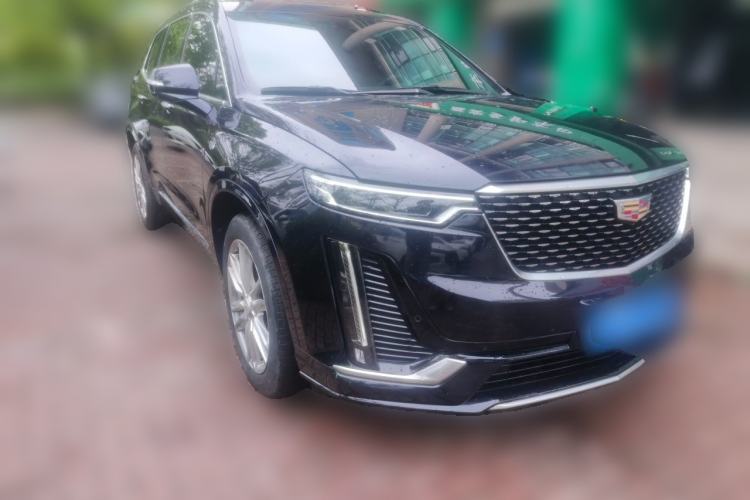 Used Cadillac XT6 2021 2.0T Six-Seater Four-Wheel-Drive Luxury Version Front Right 45 Deg