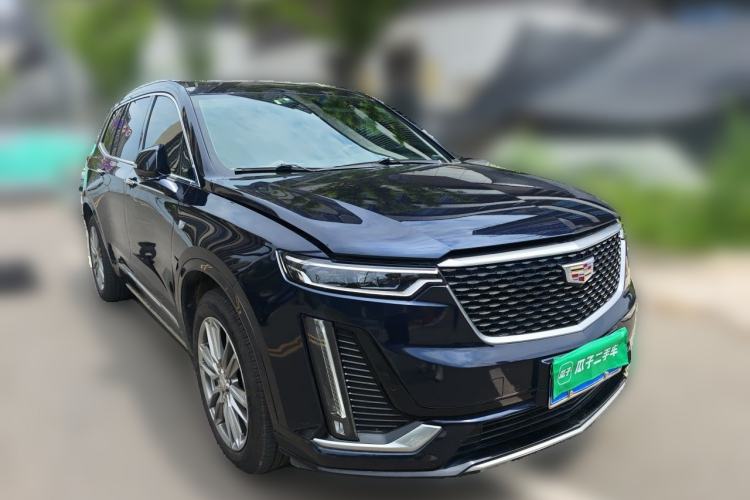 Used Cadillac XT6 2021 2.0T Six-Seater Four-Wheel-Drive Luxury Version Front Right 45 Deg