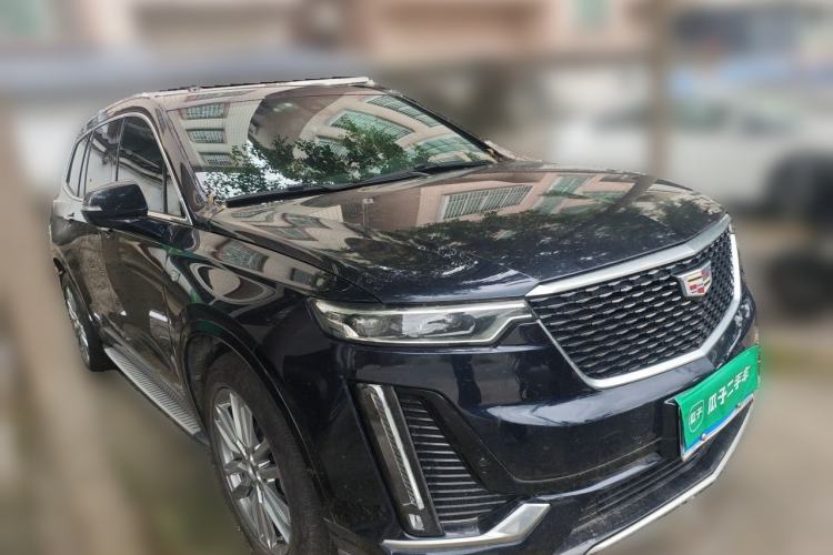 Used Cadillac XT6 2021 2.0T Six-Seater Four-Wheel-Drive Luxury Version Front Right 45 Deg