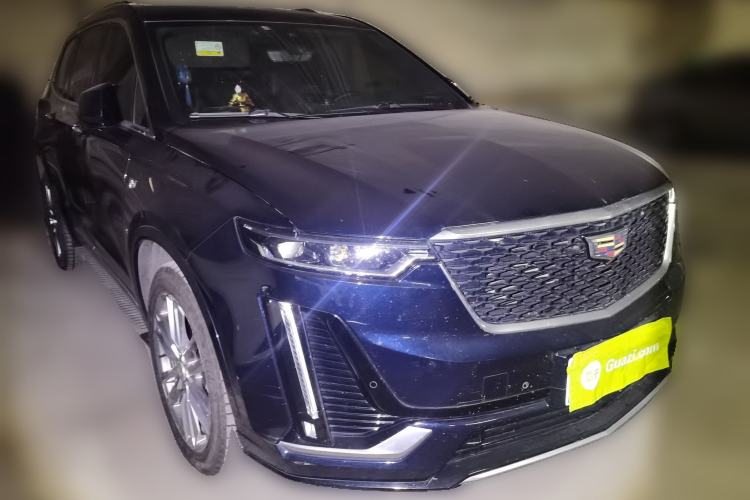 Used Cadillac XT6 2021 2.0T Six-Seater Four-Wheel-Drive Luxury Version Front Right 45 Deg