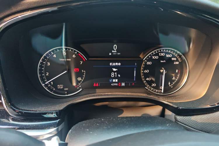 Used Cadillac XT6 2021 2.0T Six-Seater Four-Wheel-Drive Luxury Version Instrument Cluster