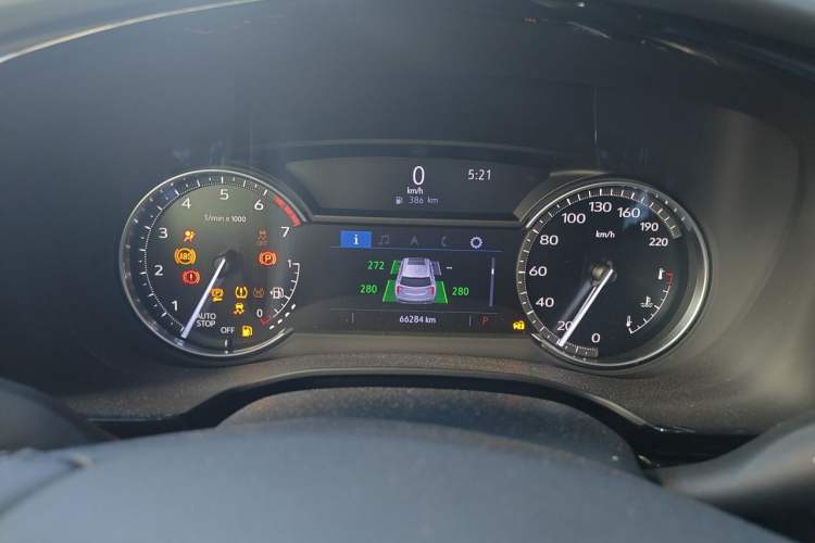 Used Cadillac XT6 2021 2.0T 7-Seater Four-Wheel Drive Luxury Version Instrument Cluster