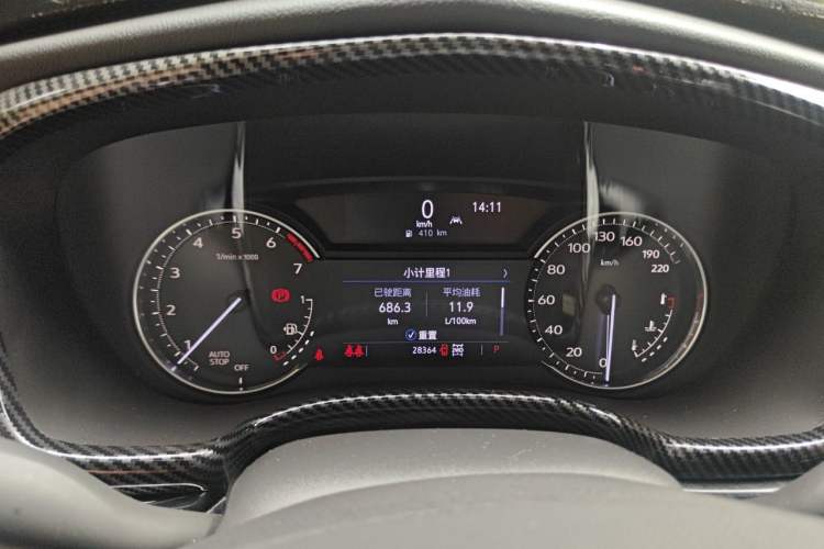 Used Cadillac XT6 2021 2.0T Six-Seater Four-Wheel-Drive Luxury Version Instrument Cluster