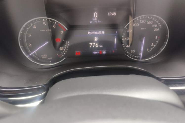 Used Cadillac XT6 2021 2.0T Six-Seater Four-Wheel-Drive Luxury Version Odometer Close Up