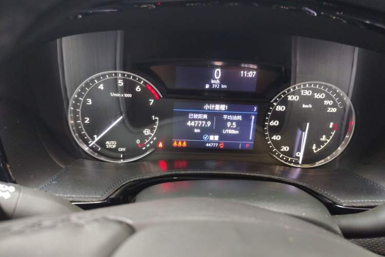 Used Cadillac XT6 2021 28T Seven-Seater Fashion Edition Odometer Close Up