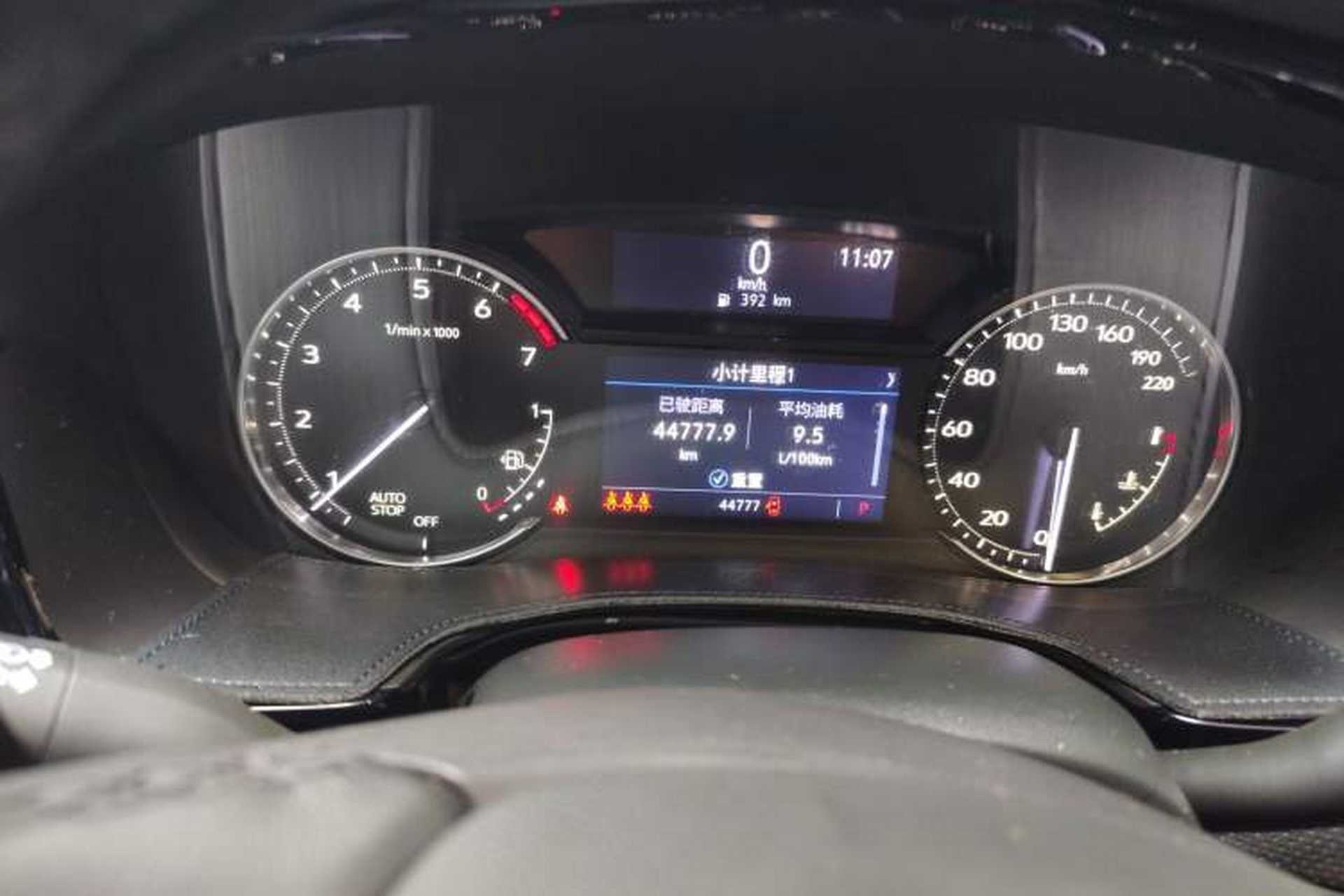 Used Cadillac XT6 2021 28T Seven-Seater Fashion Edition Odometer Close Up