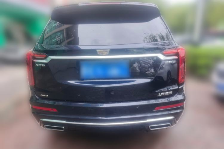 Used Cadillac XT6 2021 2.0T Six-Seater Four-Wheel-Drive Luxury Version Rear