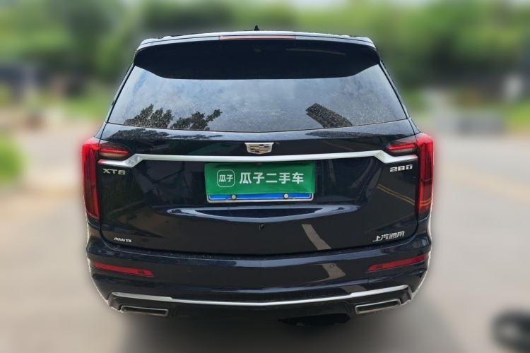 Used Cadillac XT6 2021 2.0T Six-Seater Four-Wheel-Drive Luxury Version Rear
