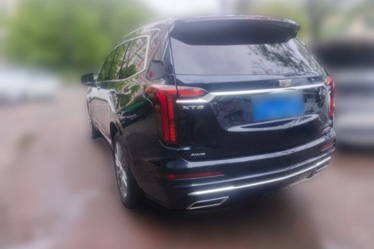 Used Cadillac XT6 2021 2.0T Six-Seater Four-Wheel-Drive Luxury Version Rear Left 45 Deg