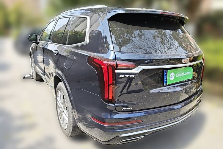 Used Cadillac XT6 2021 2.0T 7-Seater Four-Wheel Drive Luxury Version Rear Left 45 Deg