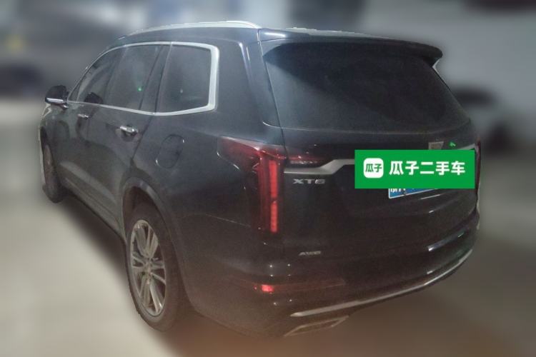 Used Cadillac XT6 2021 2.0T Six-Seater Four-Wheel-Drive Luxury Version Rear Left 45 Deg