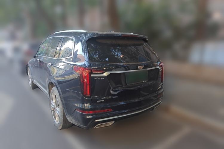 Used Cadillac XT6 2021 2.0T 7-Seater Four-Wheel Drive Luxury Version Rear Left 45 Deg