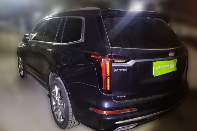 Used Cadillac XT6 2021 2.0T Six-Seater Four-Wheel-Drive Luxury Version Rear Left 45 Deg