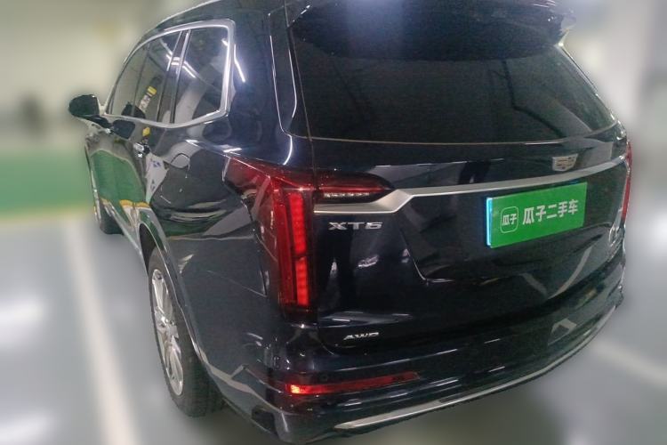Used Cadillac XT6 2021 2.0T 7-Seater Four-Wheel Drive Luxury Version Rear Left 45 Deg