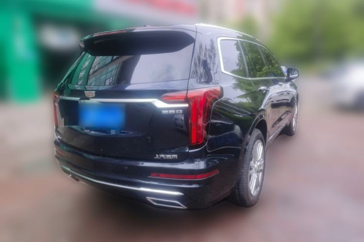 Used Cadillac XT6 2021 2.0T Six-Seater Four-Wheel-Drive Luxury Version Rear Right 45 Deg