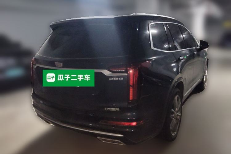 Used Cadillac XT6 2021 2.0T Six-Seater Four-Wheel-Drive Luxury Version Rear Right 45 Deg