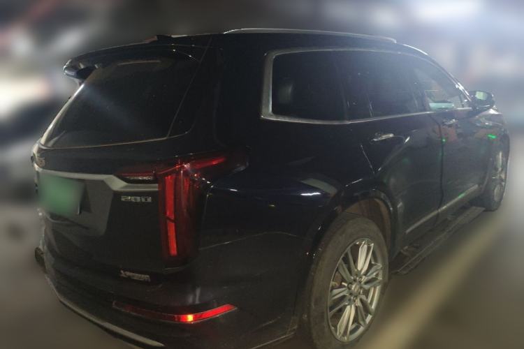 Used Cadillac XT6 2021 2.0T Six-Seater Four-Wheel-Drive Luxury Version Rear Right 45 Deg