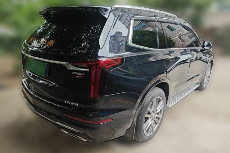 Used Cadillac XT6 2021 2.0T Six-Seater Four-Wheel-Drive Luxury Version Rear Right 45 Deg