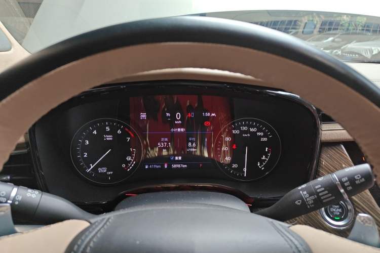 Used Cadillac XT6 2021 2.0T Six-Seater Four-Wheel-Drive Platinum Edition Instrument Cluster
