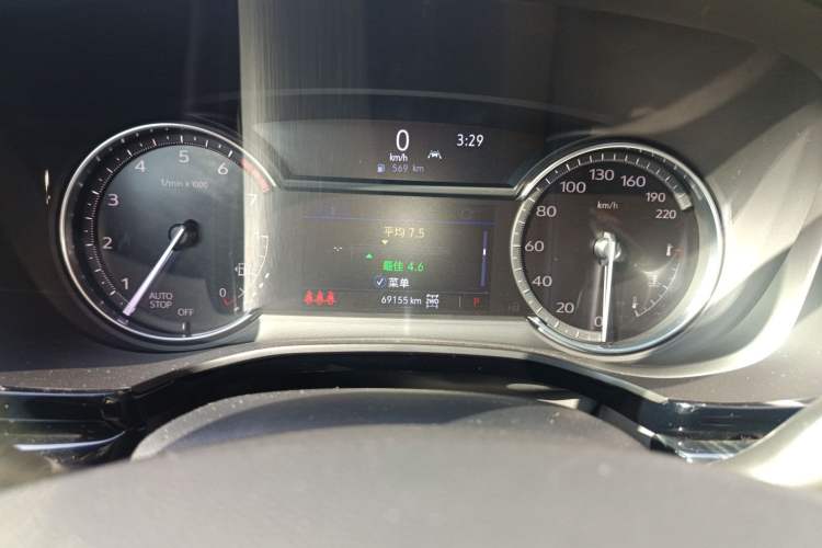 Used Cadillac XT6 2021 2.0T 7-Seater Four-Wheel Drive Luxury Version Instrument Cluster