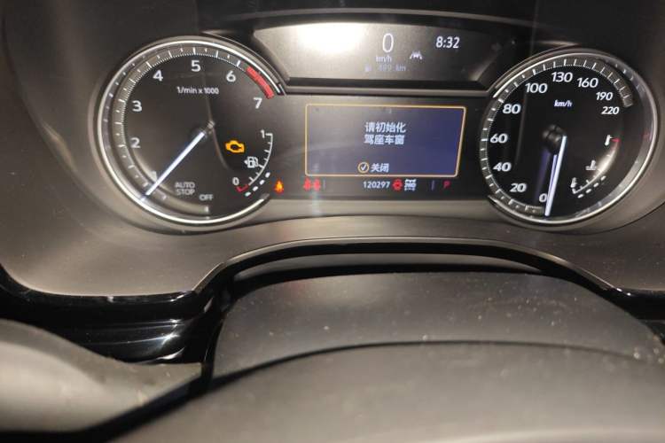 Used Cadillac XT6 2021 28T Six-Seater Four-Wheel-Drive Luxury Sport Model Odometer Close Up